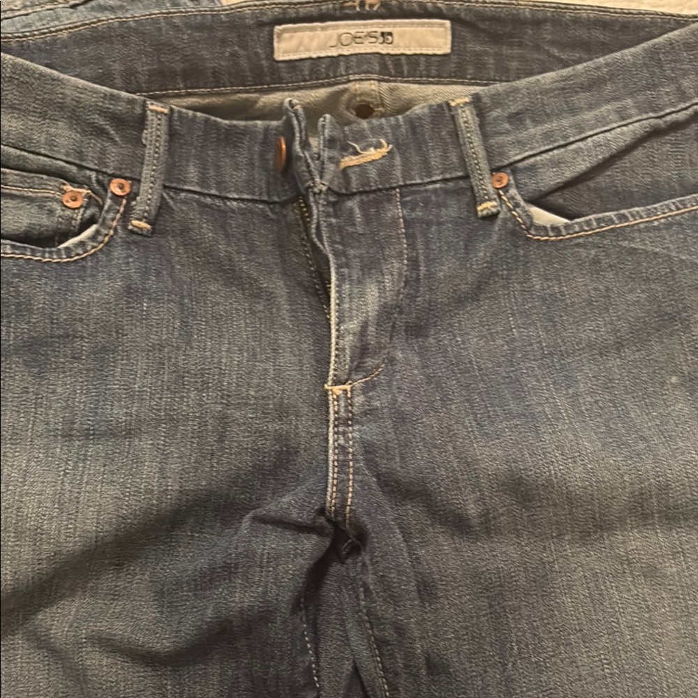 Joe's Jeans Blue Boot Cut Denim with Faded Wash